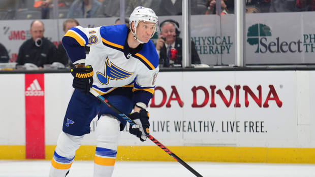 The postponed Blues-Ducks game has been rescheduled for March 11.